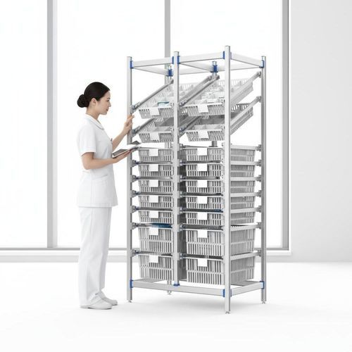 Aluminum storage rack - FG-P-4009F02 - Fangge Medical - modular / high-density