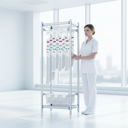 Catheter storage rack - FG-CP-6001 - Fangge Medical - aluminum / modular / high-density