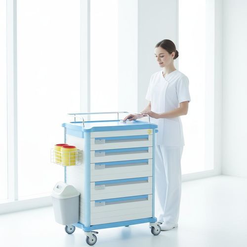 Medical trolley - FG-B-01 - Fangge Medical - medicine / stainless steel / plastic