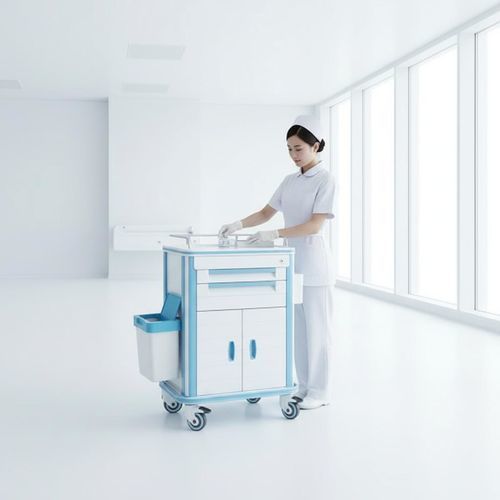 Medical trolley - FG-B-05 - Fangge Medical - for medicine / trash can / handling