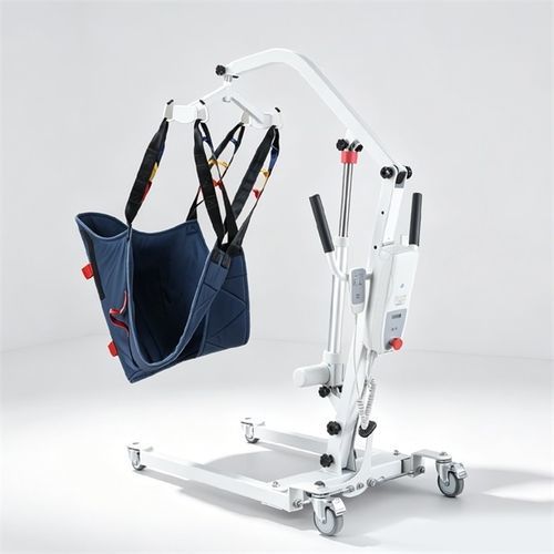 Battery-operated patient floor lift - FGBP05 - Fangge Medical - electric / on casters / adult