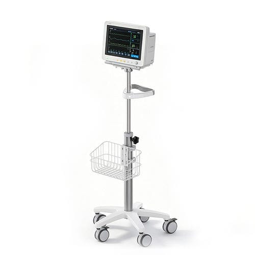 Hospital trolley - FG-14 - Fangge Medical - for monitors / aluminum / plastic