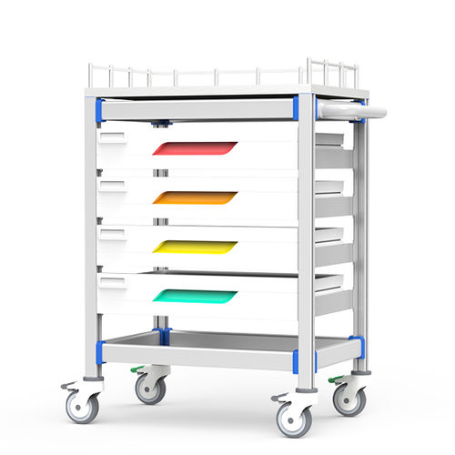 Consumable trolley - FG-PW-V4F/B - Fangge Medical - storage / stainless steel / aluminum