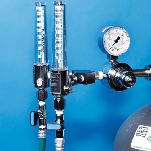 CO2 pressure regulator - EP-3300 - Euthanex - for animal research / low-flow / double