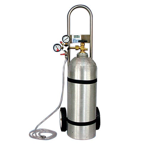 Oxygen cylinder cart - E-20018  - Euthanex - transport / 1-cylinder