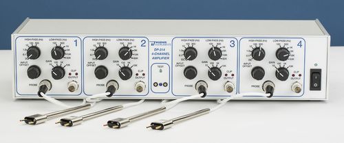 EEG electrophysiology amplifier - DP-314 - Warner Instruments - for medical research