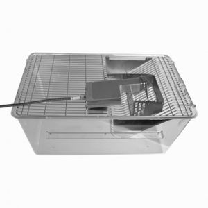 Rodent animal research cage - A-1807-00066	 - INTELLIBIO - modular / stainless steel