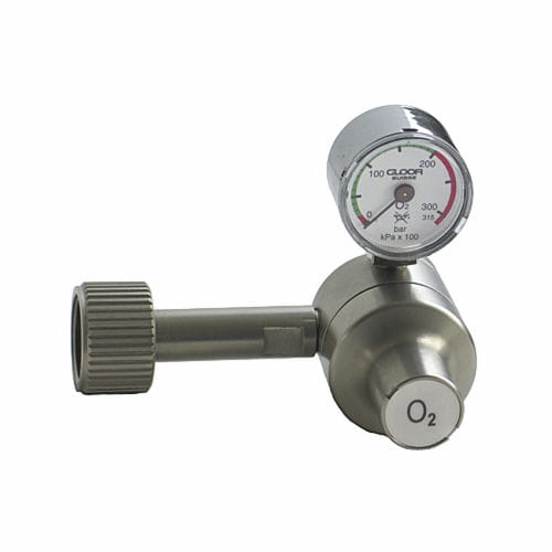 Oxygen pressure regulator - PM0124E - GLOOR MEDICAL - air / CO2 / nitrous oxide