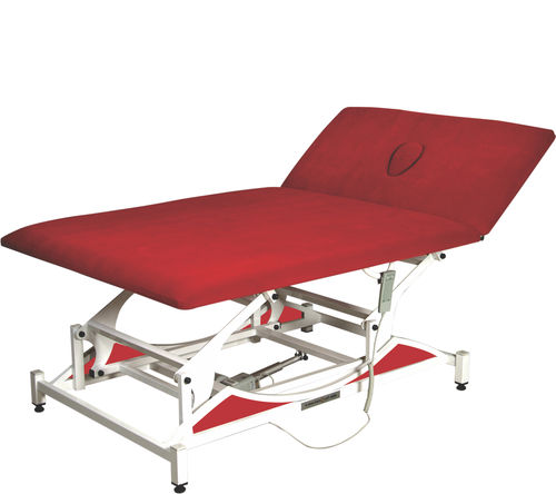 Electric Bobath table - FİZYOMAT 2000 - Fizyomed - with adjustable height backrest / 2-section