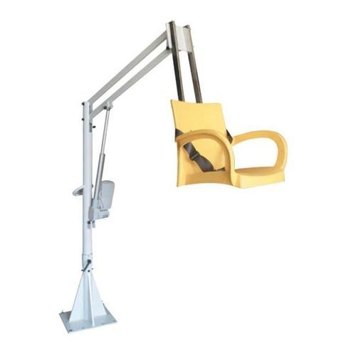 Manual patient lift - FİZYOSU 1000 - Fizyomed - floor-mounted / pool