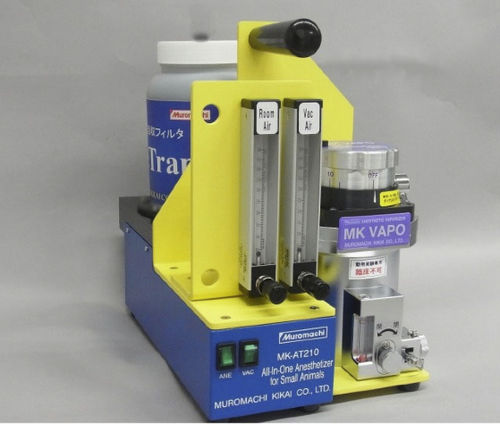 Animal research veterinary anesthesia workstation - MK-AT210D - Muromachi Kikai - for small animals / tabletop
