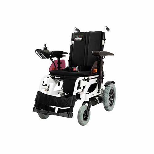 Electric wheelchair - Rocket 0 - Wimed Export - indoor / folding / with legrest