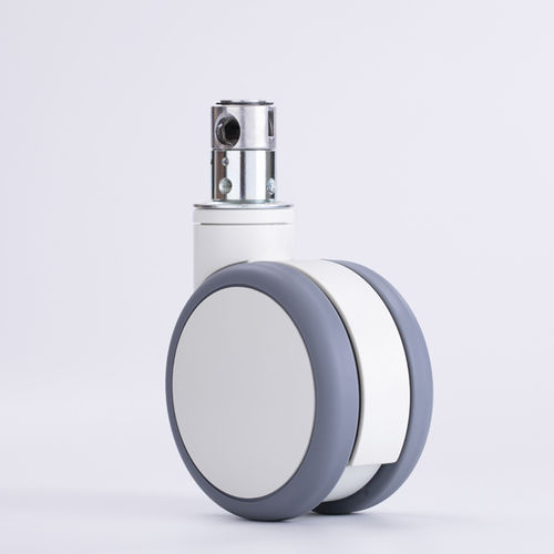 Wheel with electrical central locking - T125C-2-062-D32X50-3D30 - Fujian Secure Medical Technology - swiveling