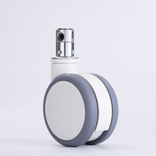 Swiveling wheel - T125C-2-062-D32X50-3D-2/30 - Fujian Secure Medical Technology - with electrical central locking