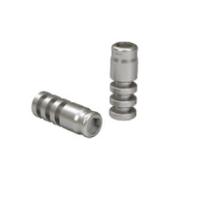 Stainless steel dental implant analog - S-BLLA - Novodent - straight / Locator®