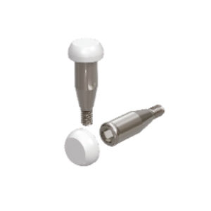 Titanium implant abutment - S-B series - Novodent - internal / straight / screw
