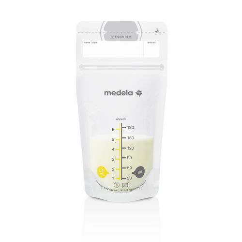 Breast milk bag - MEDELA - handheld / plastic