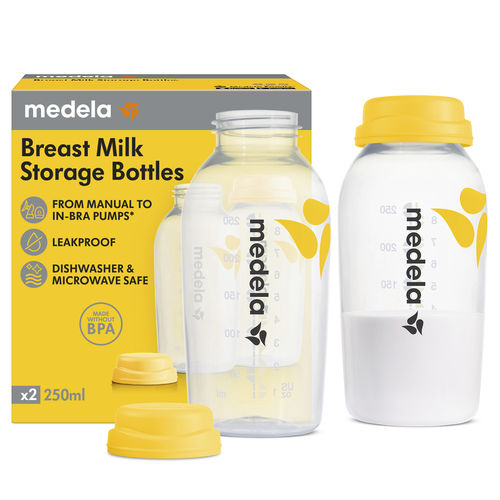 Baby bottle without bisphenol A - MEDELA - sterilizable