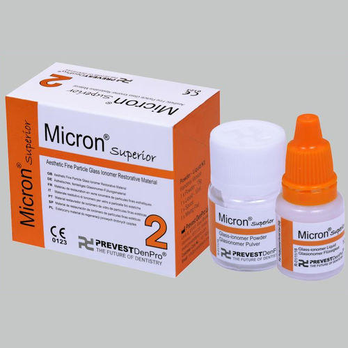 Glass ionomer dental material MICRON SUPERIOR PREVEST DENPRO