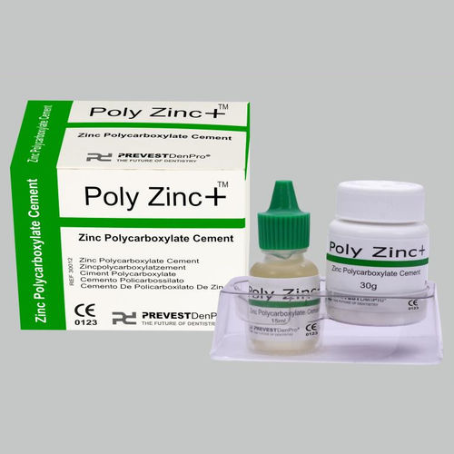 Dental restoration cement POLY ZINC + PREVEST DENPRO LIMITED for