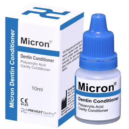 Polyacrylic acid dental material - Micron® - PREVEST DENPRO LIMITED - for dental restorations / liquid