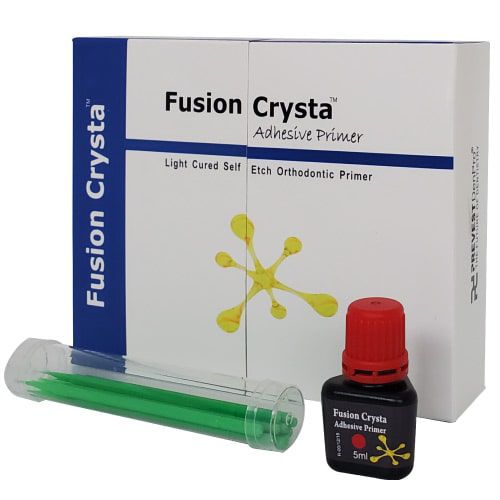 Orthodontic dental adhesive - Fusion Crysta™ - PREVEST DENPRO LIMITED - photopolymerizable