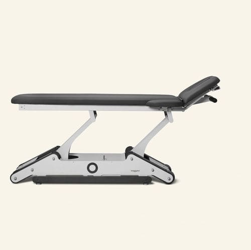 Electric massage table - N'Go 3 - Naggura - on casters / with adjustable height backrest / with headrest