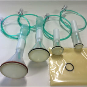 Anesthesia veterinary mask - PS-0525-A - Rothacher Medical - for rodents / plastic