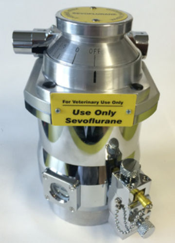 Veterinary anesthesia evaporator - TEC 3 - Rothacher Medical - isoflurane / sevoflurane / halothane