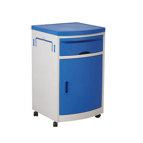 Bedside table on casters SP42 Hebei Sipulaier Trading Co.,Ltd with integrated overbed