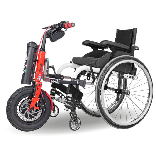 Electric wheelchair drive unit - KIDS - Triride Italia - front