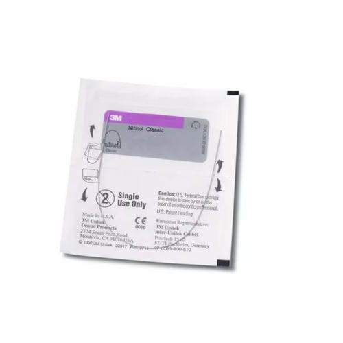 Round orthodontic archwire Unitek™ 3M Health Care stainless steel