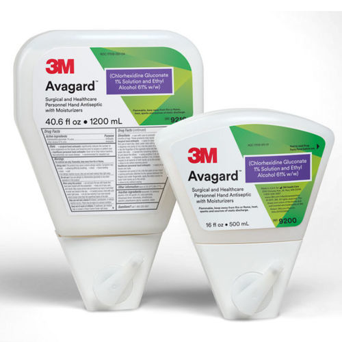 60% hand sanitizer - Avagard™ - 3M Health Care - 500 mL / 1200 mL