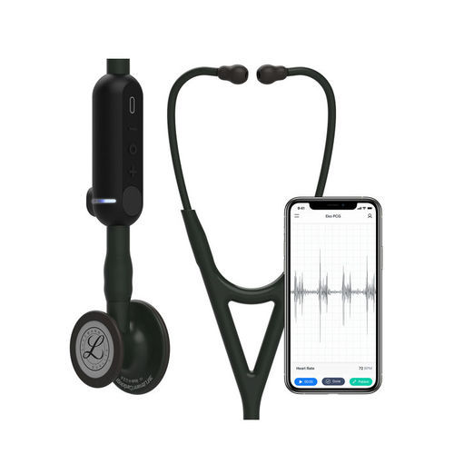 Pediatric stethoscope - Littmann® CORE - 3M Health Care - electronic / stainless steel