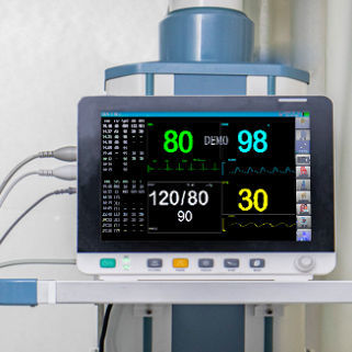 Compact multi-parameter monitor - KP series - Lianying Medical Technology - portable / ECG / RESP