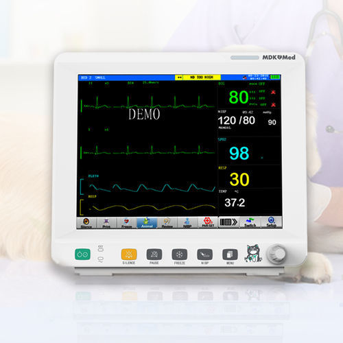 Veterinary multi-parameter monitor - KB12D Vet - Lianying Medical Technology - compact / ECG / RESP