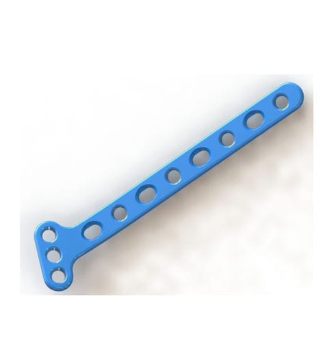 Hand compression plate - 1404-2112 - SurgTech - small bone fragment / locking / titanium