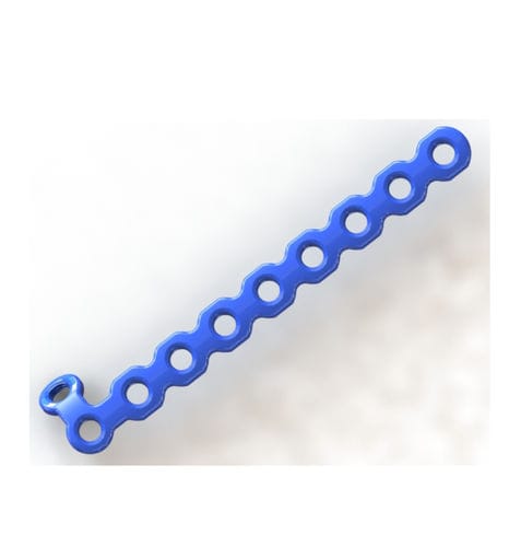 Hand compression plate - 1402-1812 - SurgTech - small bone fragment / locking / titanium