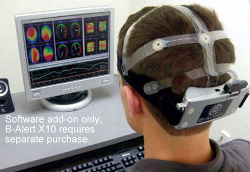 Analysis software - B-Alert-SFT-W - Biopac Systems - monitoring / EEG / EMG
