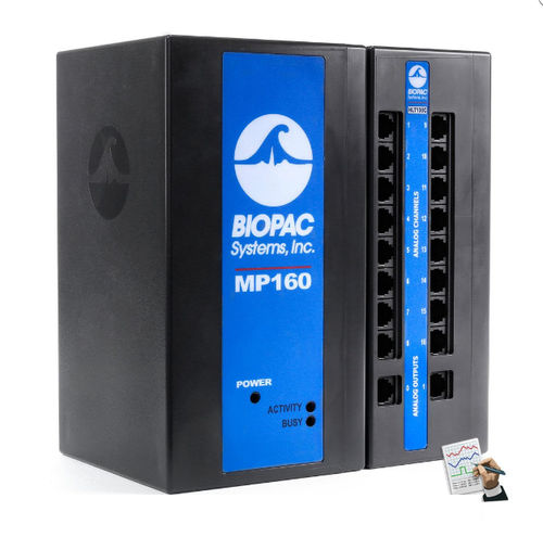 Research biosignal acquisition system - MP160WSW-NDT - Biopac Systems - transfer / USB