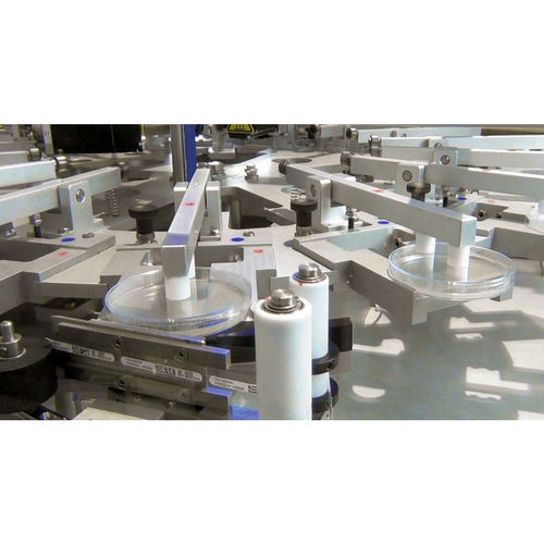 Laboratory labeling machine - PDL series - b+b Automations- und Steuerungstechnik GmbH - automatic