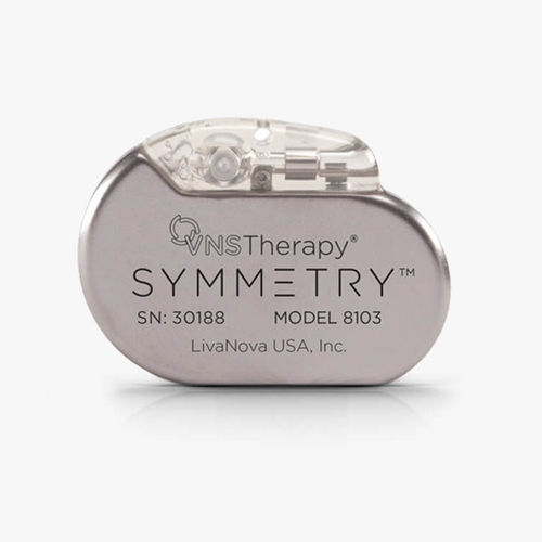 Implantable neurostimulator - SYMMETRY™ - LivaNova - for vagus nerve stimulation