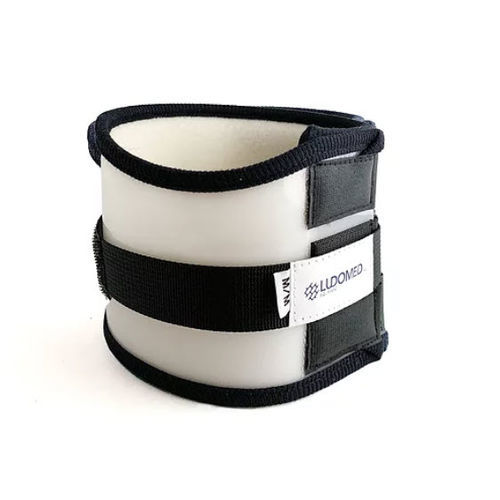 Dog veterinary cervical collar - DO#-0V01 - Ludomed - with Velcro® closure / polyethylene / washable