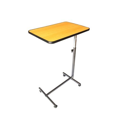 Height-adjustable over-bed table - STH109 - Abronn - on casters / tilting / manually operated