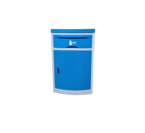 Bedside cabinet on casters - STH017 - Abronn - with over-bed table / with drawers