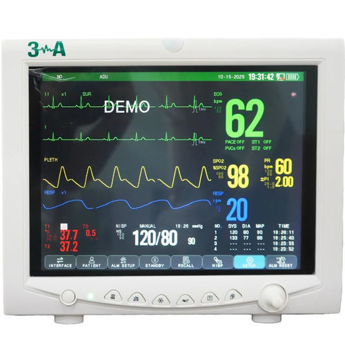 Compact multi-parameter monitor - STH123 - Abronn - bedside / ECG / SpO2