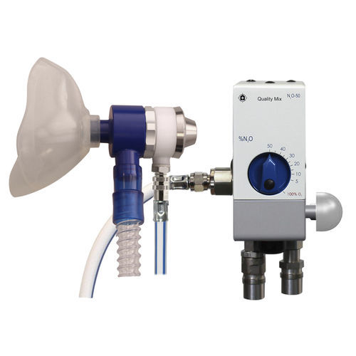 Anesthesia gas blender - QualityMix N2O 50 - DEHAS Medical Systems - O2 / N2O / tube flow meter