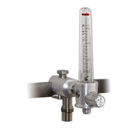 Oxygen flow meter - DEHAS Medical Systems - rail-mounted