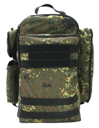 First aid medical suitcase - TCCC - DEHAS Medical Systems - backpack / equipped