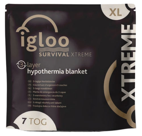 Hypothermal blanket - Igloo Survival - DEHAS Medical Systems - emergency